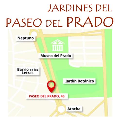 LOCALIZACIÓN La ubicación no puede ser más privilegiada, en pleno epicentro de la La milla de oro turística de Madrid, enfrente del Museo Nacional del Prado, y a un paso del Museo Thyssen-Bornemisza