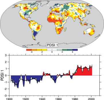 Condiciones extremas del clima Sequías Publicación reciente La amenaza climática dimensionada en el contexto socioeconómico suele