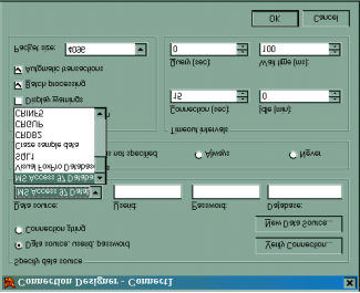Curso de Visual Foxpro ( Creación de la Base de Datos) Escriba el nombre del Data Source (Fuente de datos), Luego seleccione la Base de Dato a la que hace referencia ( en el boton Select Database)