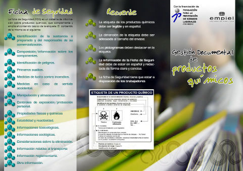 Asociación de Empresas Andaluzas de la Piel (EMPIEL) Campaña Informativa en materia de Prevención de Riesgos Laborales en el Sector de la Piel en Andalucía.