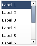 Column: Cada miembro del selector contiene una columna de los datos, con cada selección el selector inserta la columna en un conjunto de celdas destino.
