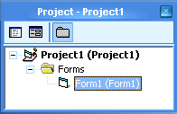 - 2.3.4 Los formularios (Forms) Los formularios son las zonas de la pantalla sobre las que se diseña el programa y sobre los que se sitúan los controles o herramientas del ToolBox.