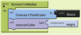 También debemos seleccionar el color por defecto (negro): El siguiente paso es añadir funcionalidad cuando arrastremos