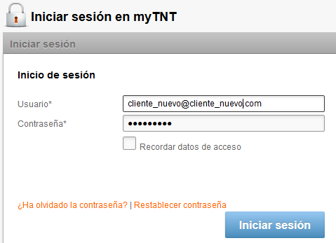 A mytnt TNT Express ofrece a sus clientes una serie de herramientas para poder realizar los envíos de sus mercancías.