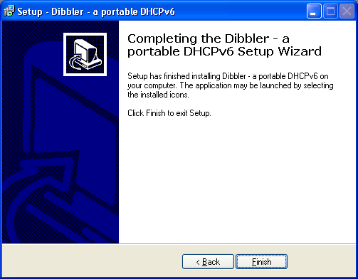 Pulsamos install y aceptamos las ventanas siguientes: Al finalizar dibbler se instalará en windows XP