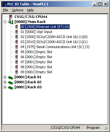Configurar modulo CJ1-ETN11. 5 Configuración con CX-Programmer. Conectarse con el autómata, vía Serie.