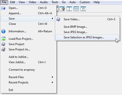 para contextos educativos Scratch pág. 12 2. Desplazarse hasta visualizar en pantalla el fotograma que se desea guardar. 3. Ir a la Barra de menú y seleccionar File Save Save JPEG Image. 4.