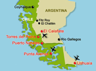 ÉPOCA RECOMENDADA La mejor época para visitar la Patagonia son los meses de octubre a abril cuando el clima suele ser más estable. En diciembre, enero los vientos pueden ser muy fuertes.