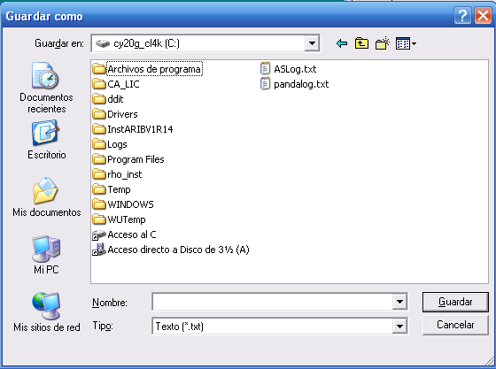 4.3.4.3 Exportar Seleccionando el botón Exportar que se encuentra en la ventana Importación y exportación de archivos planos, podrá generar un archivo de texto conteniendo los datos ingresados