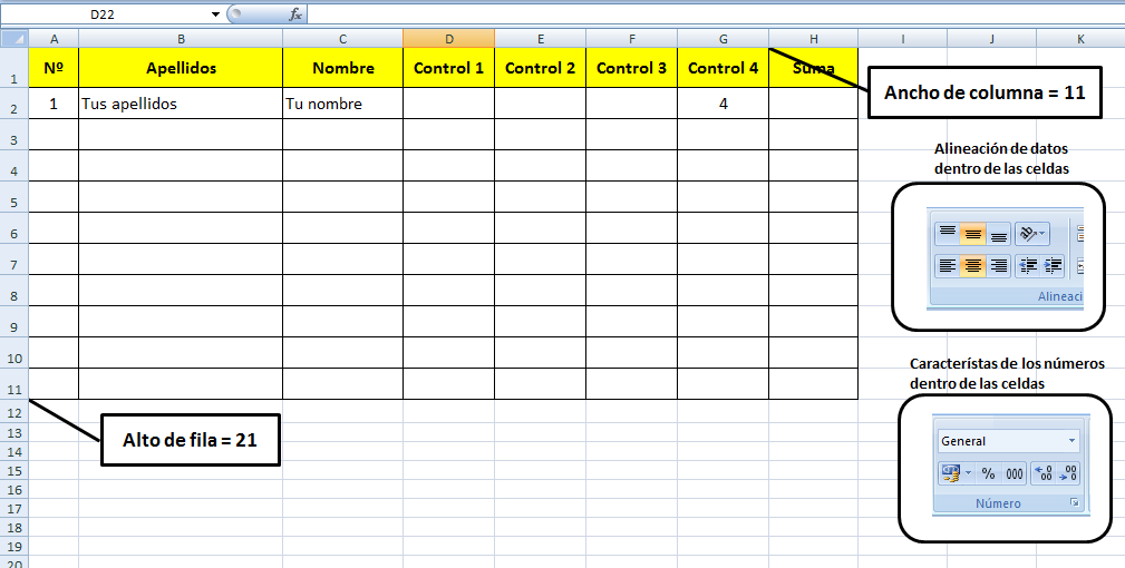TAREA: Iniciar Excel. (Tema 1) 1.- Localiza y abre el Microsoft Office Excel en tu ordenador y ábrelo. INICIO Todos los programas Microsoft Office Microsoft Office Excel 2007 2.