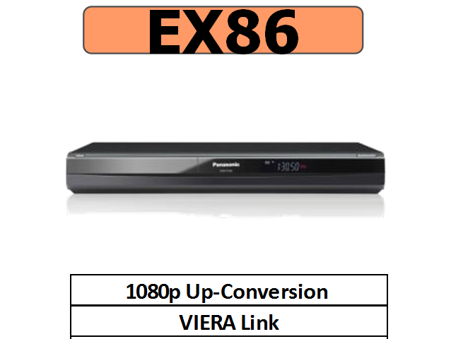 1 USB Slot DivX 1080p Up-Conversion VIERA Link USB