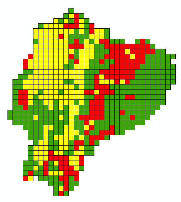 Estratificación Porcentaje de Bosque por unidad de muestreo Estratificación Porcentaje de Áreas de aprovechamiento 0 (%) 0-3 (%) 3-8 (%) 8-35 (%) 0 (%) Estrato 3 Estrato 3 Estrato 3 Estrato 3 1-30