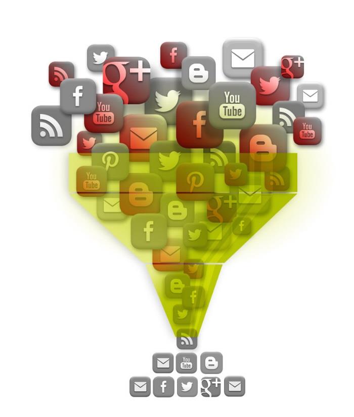 > La Solución: Monitoreo de Redes Sociales Tiendas de Aplicaciones e Emails > Monitoreo de menciones de su marca en redes sociales y