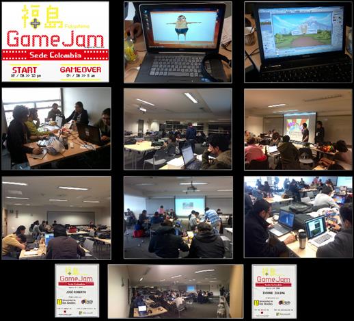 Logística y Coordinación de eventos académicos en área de IT: Fukushima Game Jam Colombia 2013 evento organizado para Colombia por la IGDA y co-organizador Universidad de los Andes.