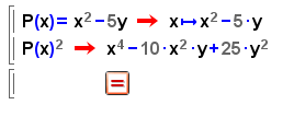 (x+y) 2 = x 2 +y 2 +2xy Ejemplo con WIRIS: 2 Desarrolla la siguiente expresión: ( ) 2 x 5y = a)escribe el enunciado del ejercicio, usa el comando Comentar.