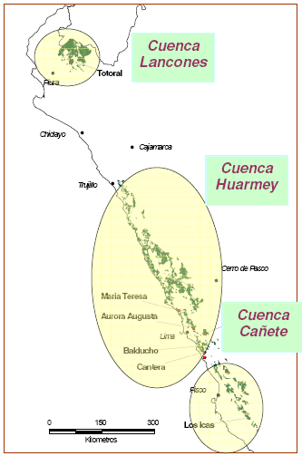 EMPLAZAMIENTO GEOLÓGICO 1.- El deposito de Cerro Lindo pertenece al Grupo Casma del Cretácico (Albiano- Cenoniano), este grupo aflora en la parte Occidental del Perú a lo largo de toda la costa. 2.
