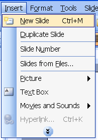 Page Setup: PowerPoint 2003 Página 7 Para modificar la apariencia de la página de notas y handouts, de los slides, tamaño de los slides, ancho y alto, se utiliza el comando File y luego Page Setup.