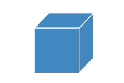 Por ejemplo, en este dibujo que representa un cubo las caras (según la perspectiva) no son todas cuadradas.
