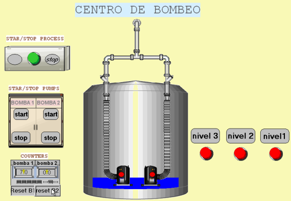 Capítulo IV Desarrollo de Ingeniería Figura 4.91 Paro de bomba del proceso de bombeo desde el mando remoto.