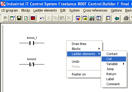 Anexo B Ingeniería en Control y Automatización Figura A2.4 Descripción de la nueva variable creada. Bobinas (Coil).