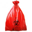 Logo de bioinfección en el basurero rojo. 5. Llenar las bolsas al 75%. 6.