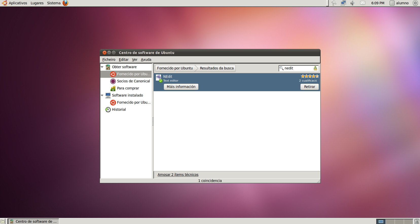 Instalación con el centro de Software de Ubuntu Antonio Yáñez