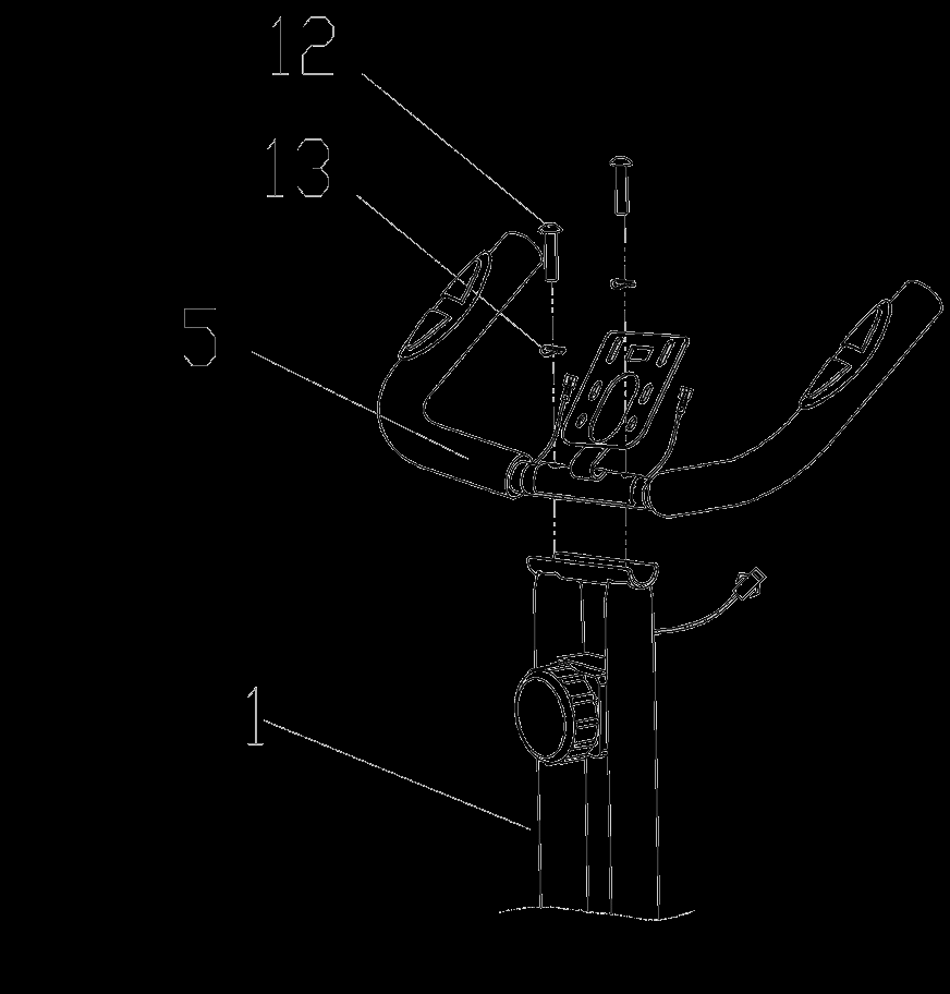 Etapa 1 Instrucciones de ensamblaje Inserte el tubo delantero inferior (2) y el tubo trasero inferior (3) al chasis principal (1) y fíjelo con los pernos