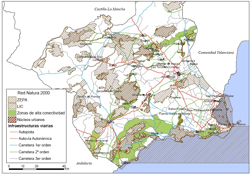 Eco-Corridors at Regional Level Habitat distribution Environmental Factors Palmetto brush