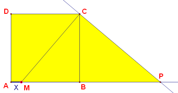 17.- Observa la figura siguiente: Un rectángulo inscrito en un triángulo rectángulo. La tarea consiste en determinar las longitudes (L1 y L2) del rectángulo de máxima área. 6 cm. 8 cm. 18.