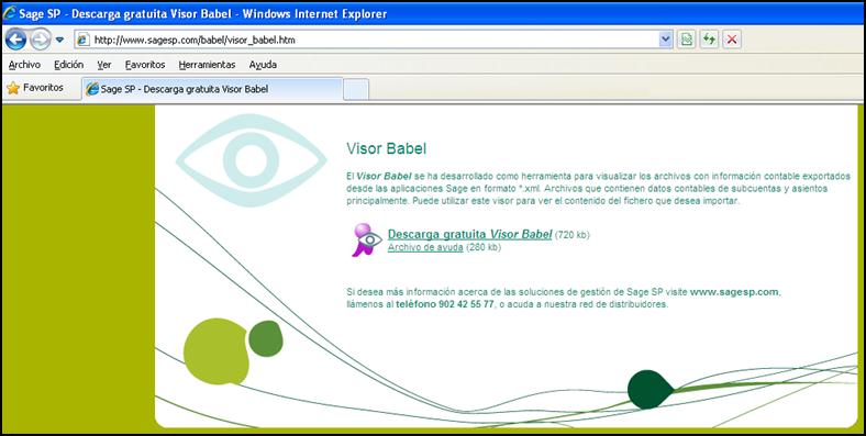 3.3. Visor de ficheros Babel El visor de ficheros Babel es un programa de Sage que sirve para ver el contenido de los ficheros Babel.