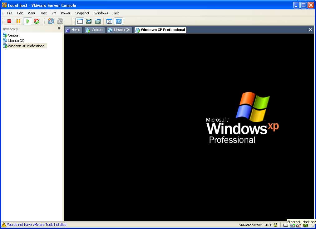 DESARROLLO:Primeramente tenemos que tener instalado Centos 5 y Windows Xp dentro de la maquina virtual.