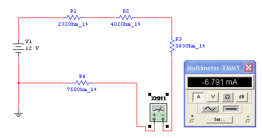 El amperímetro SÍ está conectado correctamente porque el valor medido es POSITIVO. El amperímetro NO está conectado correctamente porque el valor medido es NEGATIVO.