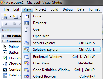 Archivos de definición Visual Studio almacena la definición correspondiente a una solución en dos archivos:.sln y.suo.