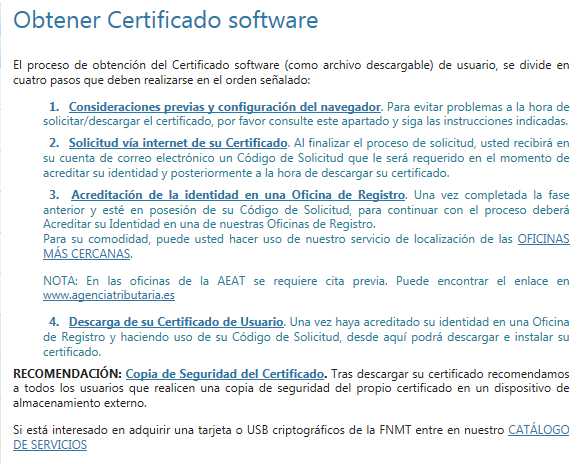 INTRODUCCIÓN El documento explica cómo solicitar un certificado de persona física. Éste puede solicitarse en software.