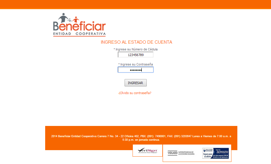 DILIGENCIAR UNA SOLICITUD DE CRÉDITO 1. Visite nuestra página Web www.beneficiar.com.