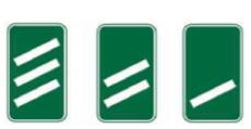..KM/H (I1-5d) Esta señal se instala sobre rampas o vías de salida en una autopista, con el objeto de prevenir a los conductores sobre la velocidad segura de circulación.