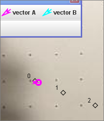 Con la posición del mouse en cualquier parte de la pantalla principal presionar la tecla SHIFT: la flecha del mouse deberá cambiar para un recuadro negro con un punto en su interior (similar a una