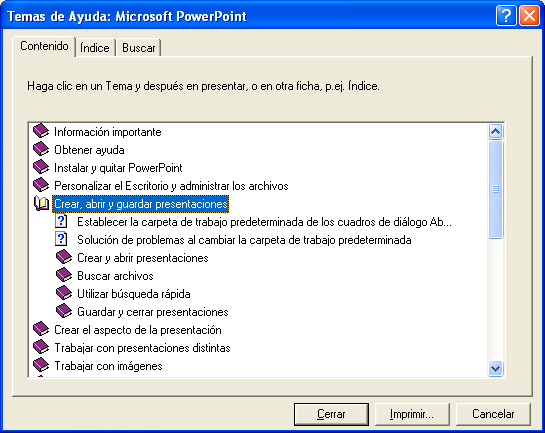 Si al salir PowerPoint detecta que se tienen archivos que se han modificado y aún no se han guardado, pedirá confirmación para almacenar o no dichos archivos.