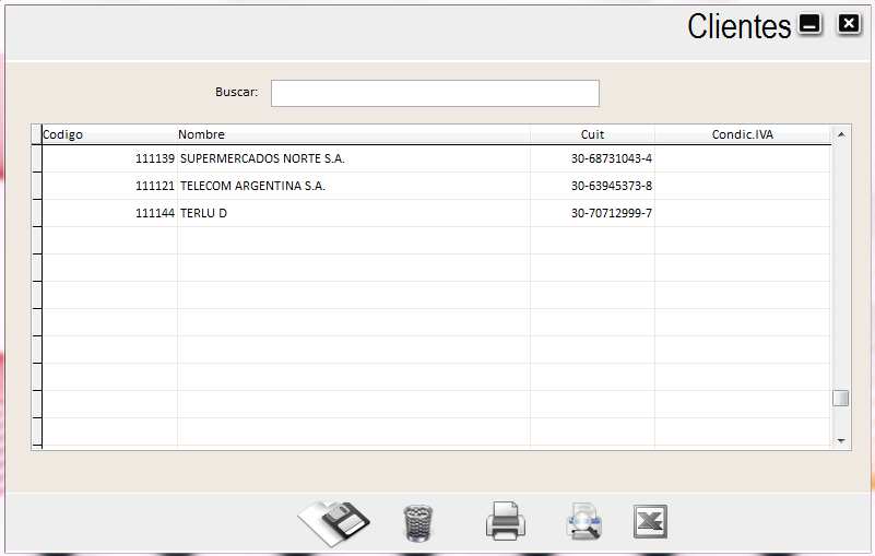 Exportación a Excel de Rubros Contables Una vez que ingresó en la pantalla de rubro contables (ver página: ) haciendo click en el ícono de Excel podrá obtener un listado de los rubros ingresados,