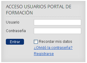 El email indica que el nuevo Portal de Formación no tiene todos sus datos cumplimentados, así que es necesario realizar un registro en el Portal de Formación introduciendo los datos en el registro