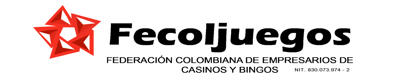Bogotá, 22 de Enero 2016 Asunto: Observaciones Proyecto de Acuerdo Regulatorio Juegos de Suerte y Azar operados por Internet En mi condición de presidente de la FEDERACION COLOMBIANA DE EMPRESARIOS
