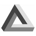 Figuras imposibles Triángulo imposible (muy utilizado en publicidad, para logos), de Roger Penrose En la publicidad: En publicidad el recurso de las ilusiones ópticas se da con bastante frecuencia