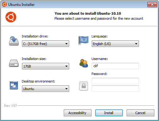 152 UBUNTU 1 Descargar en Ubuntu-Descargas. Hay tres opciones: "Ubuntu Desktop Edition" en 32 bits o 64 bits y "Ubuntu Netbook Edition". 2 Descomprimimos el archivo 1 Ubuntu-10.10-desktop.