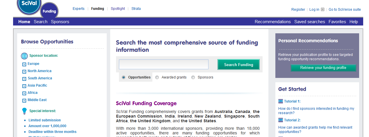 Scival Funding: Herramienta que permite la