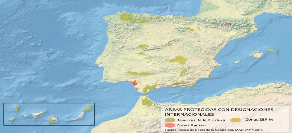 27% del territorio está protegido (ENP o Red Natura 2000 ) Espacios