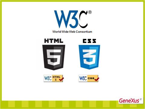 Para poder generar nuestra aplicación utilizando HTML5, se debe configurar la propiedad a nivel de Environment HTML Document Type con el valor HTML5.