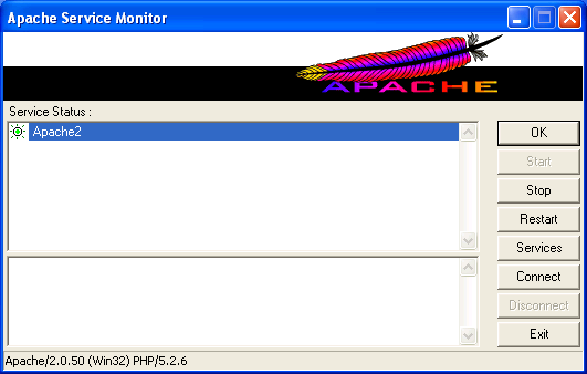 de la página http://www.apache.org/dyn/closer.cgi, en donde la versión a utilizarse es la 2.2.4. Una vez obtenido el archivo, se procede a la instalación normal de un programa en Windows.