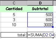 En ese momento, Excel presenta todas las referencias a celdas involucradas en la fórmula, de manera resaltada y de color diferente. 3.