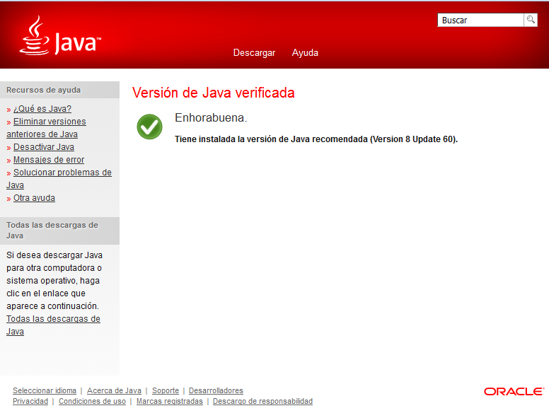 Cabildo a los sitios de confianza de Java, proceda con los siguientes pasos: Abra el