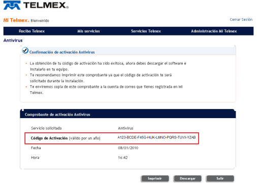 5. Ingresa tus datos para entrar a Mi Telmex (Número telefónico y contraseña). En caso de no estar registrado regístrate dando clic en Regístrate. 6.